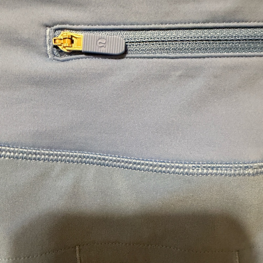New Lululemon Speed Up LR Lined 2.5” Shorts Size 4 Light Blue - Picture 13 of 13